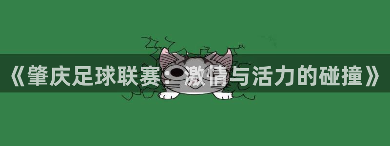 《肇庆足球联赛：激情与活力的碰撞》